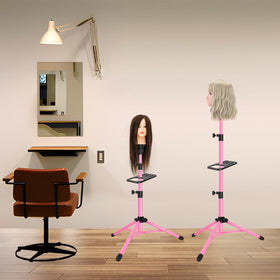 ZQIAN BEAUTY mannequin rotating on stand demonstrating 360-degree access
