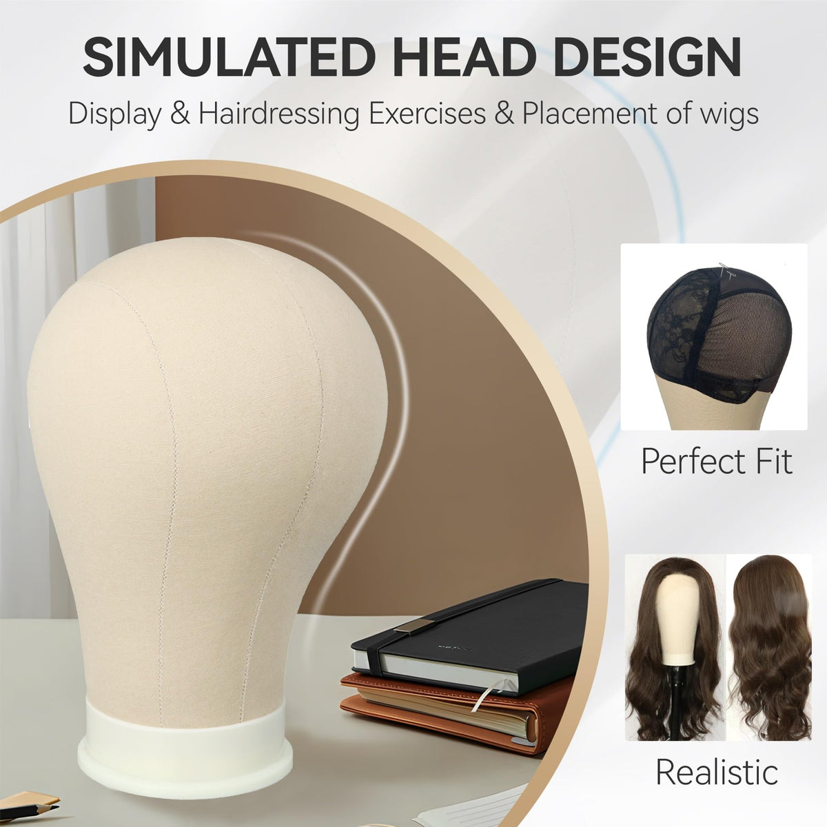 ZQIAN BEAUTY side contour close-up highlighting human-like shape for accurate placement