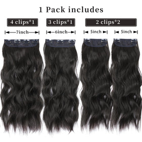 ZQIAN BEAUTY close-up of weft stitching and metal clips for secure attachment