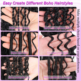 ZRQ color swatch in natural black #1B illustrating realistic tone and versatility