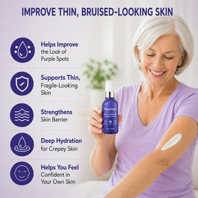 ZRRTXV pump dispenser detail of Reunoa serum for easy, mess-free dosing