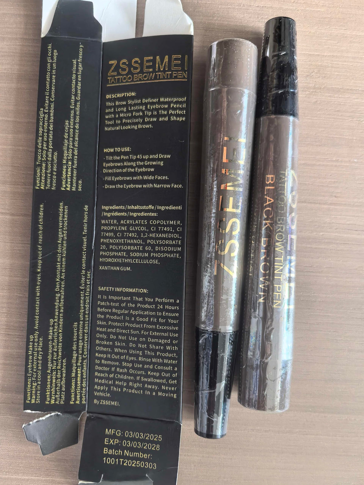 ZSSEMEI removal demo with makeup wipe showing easy, gentle cleansing benefit