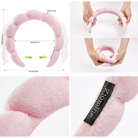 Ztomine close-up terry cloth texture highlighting absorbency and softness