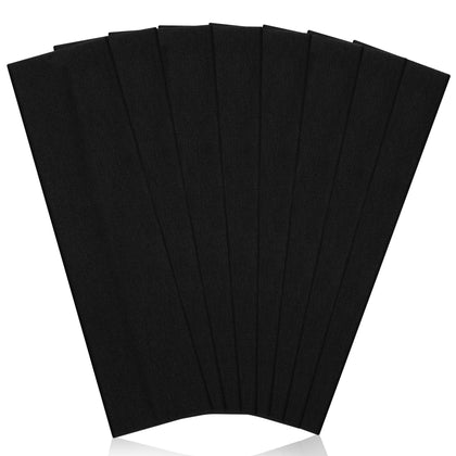 Ztomine front view of all eight headbands showing colors and neat stack, practical set