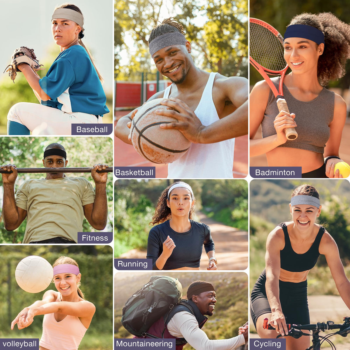 Ztomine headband wrapped around wrist to show scale and portable convenience