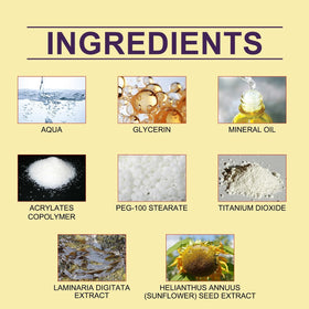 ZTSGU label highlighting SPF 30 PA++ and natural ingredients