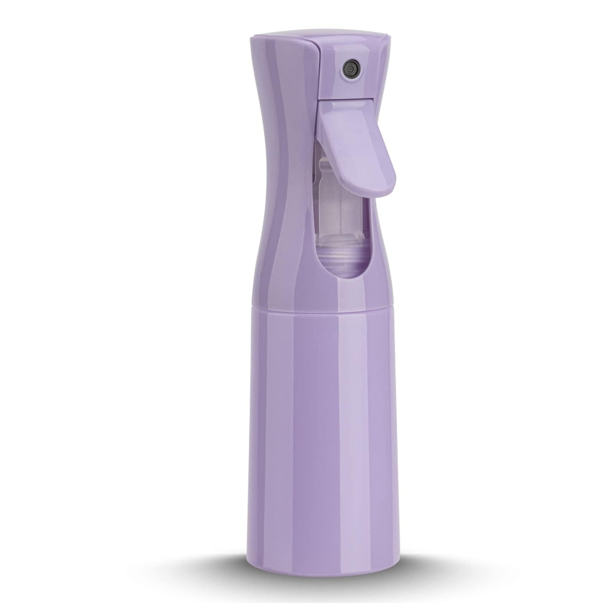 Zuhose purple bottle front view showing sleek design and practical size benefit