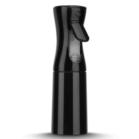 Zuhose front view black spray bottle showing compact durable design and portability