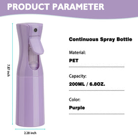Zuhose nozzle close-up showing 0.3mm atomizer for ultra-fine even spray