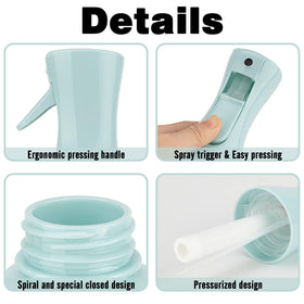 Zuhose side profile with measurements showing 200ml capacity and compact height