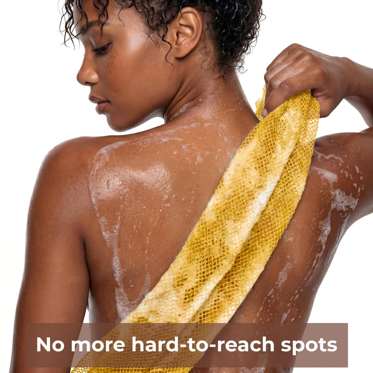 ZULU ZEST close-up of nylon weave highlighting exfoliating texture benefit