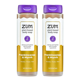 Zum bottle front packaging showing product and scent benefit