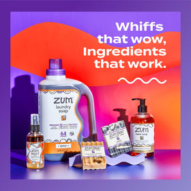 Two Zum bottles together showing value and refill convenience