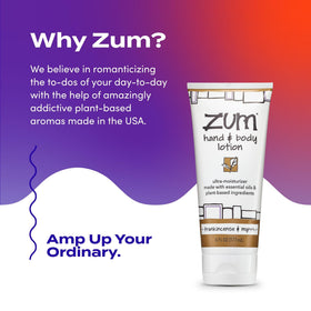 Zum applied to hands demonstrating fast absorption and softening