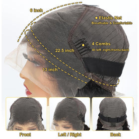 Zumuer deep wave texture close-up showing soft bounce benefit