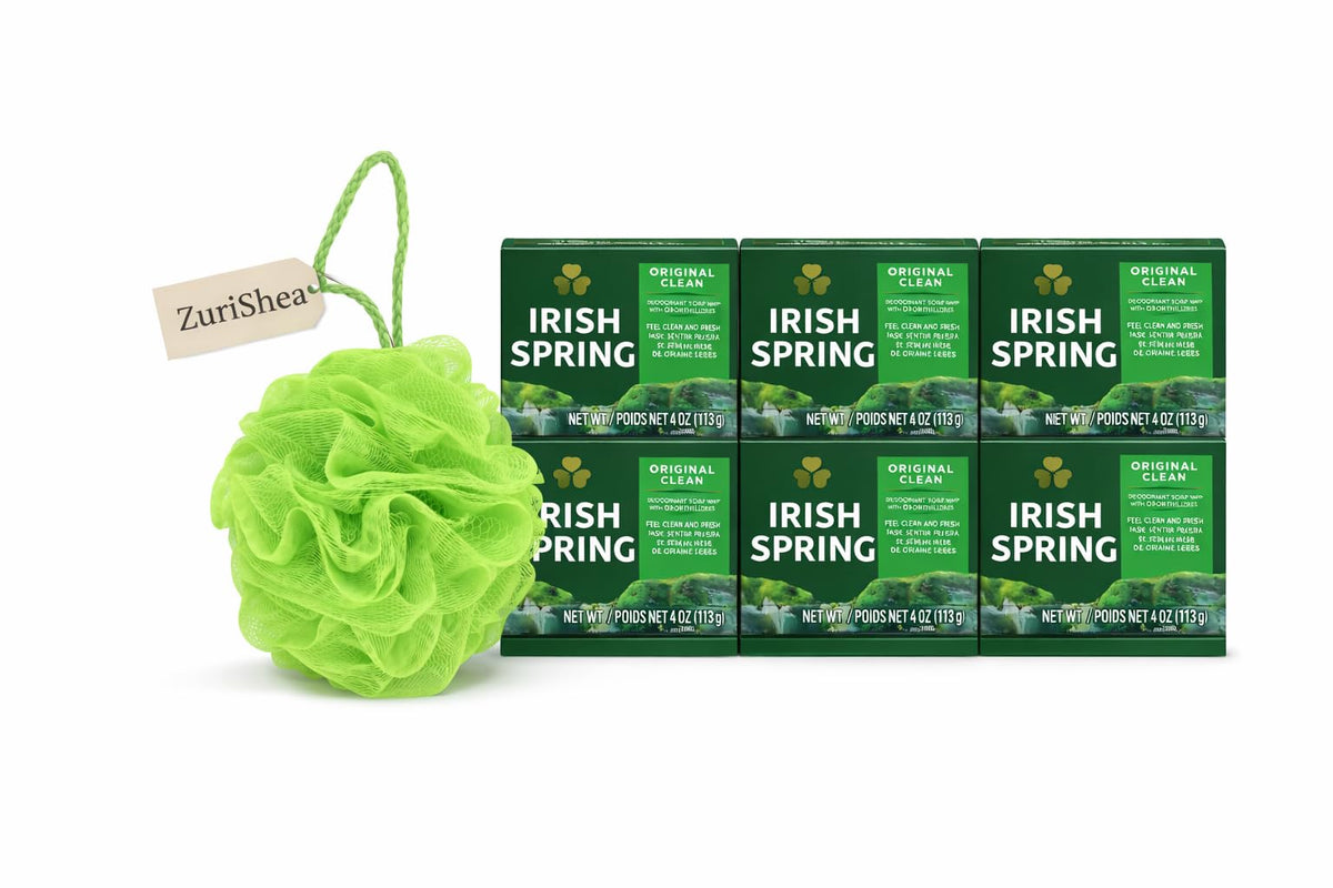 ZuriShea bundle front packaging showing soaps and sponge, convenient cleansing