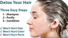 Zydot products being applied to wet hands demonstrating simple step-by-step application