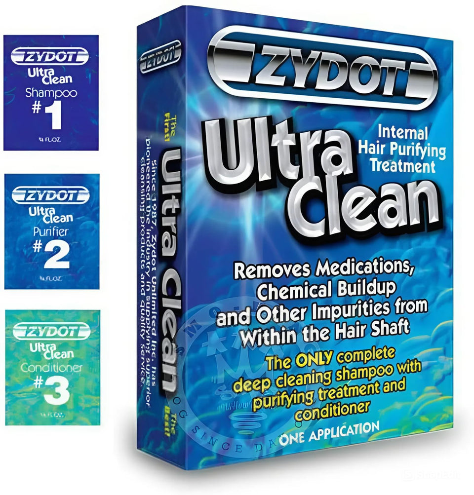 Zydot front packaging displayed with all three bottles for clear identification and benefits