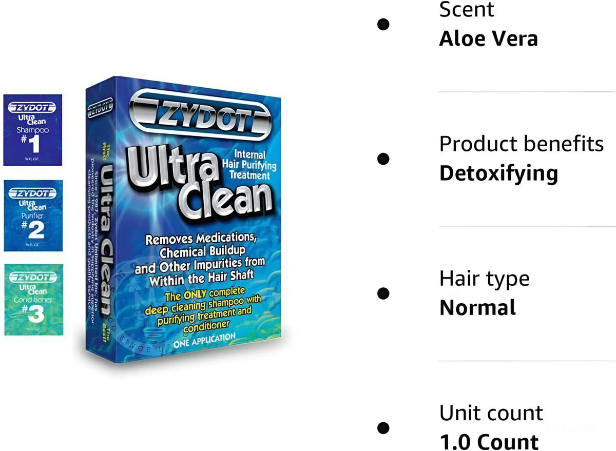 Zydot kit arranged on a bathroom counter suggesting easy at-home same-day use
