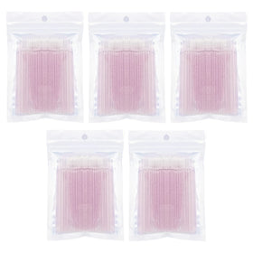 ZYIGYI micro applicators on a salon tray ready for lash and makeup services
