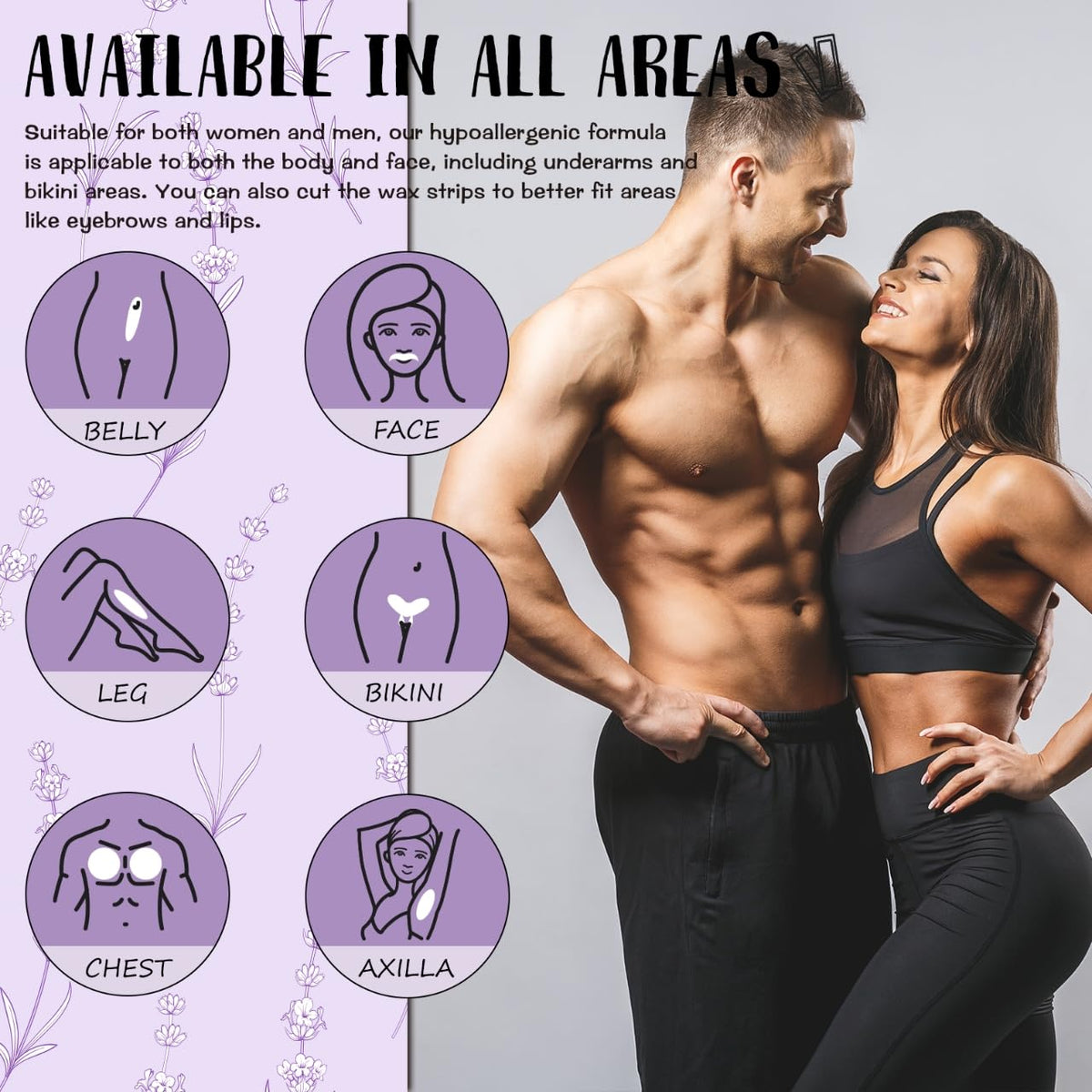 ZYQTQZ strips in hand showing scale for legs and bikini convenience