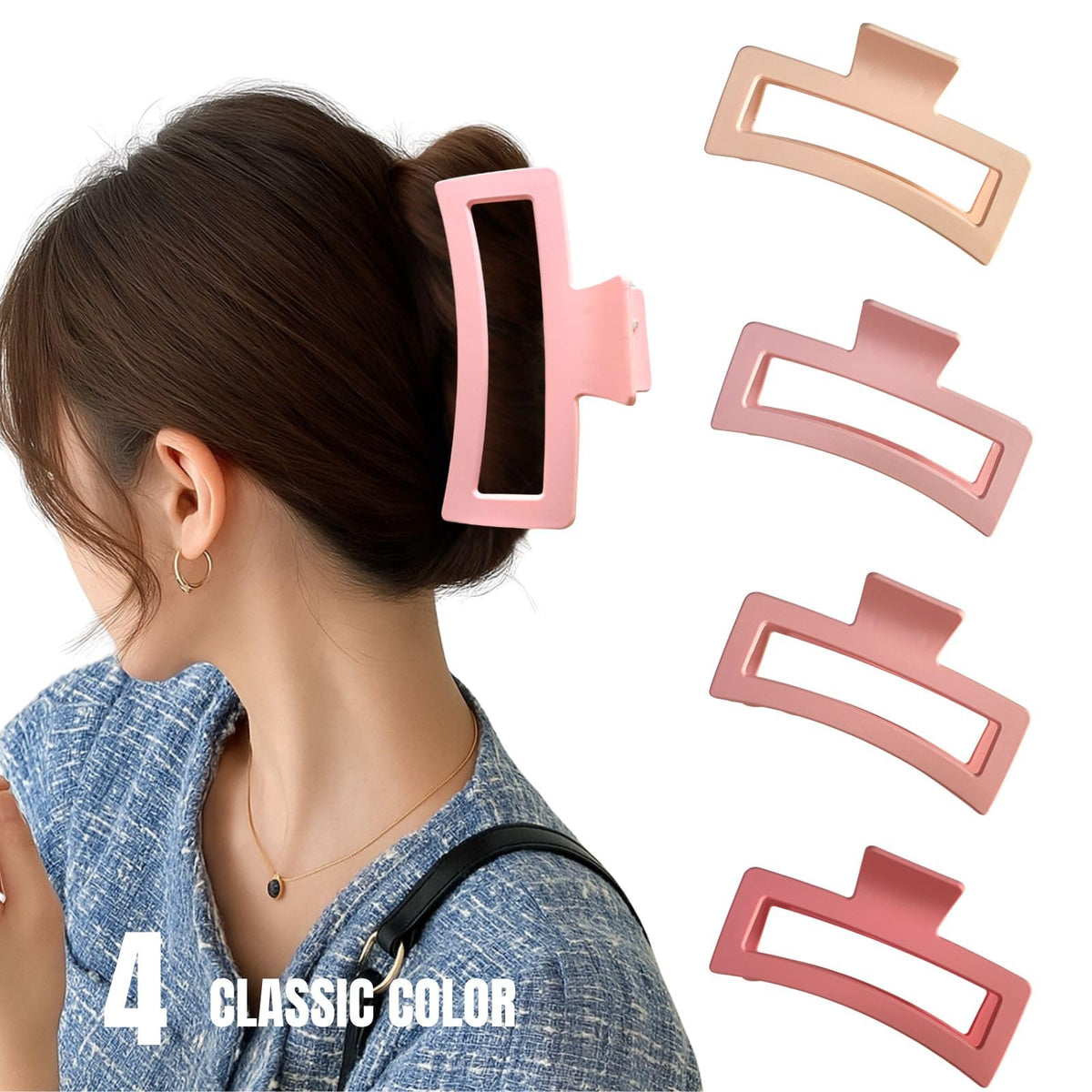ZYTJ hand holding clip to show 5-inch scale and easy handling benefit