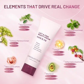 ZZILME B TIGHT cream texture close-up showing lightweight spreadability benefit