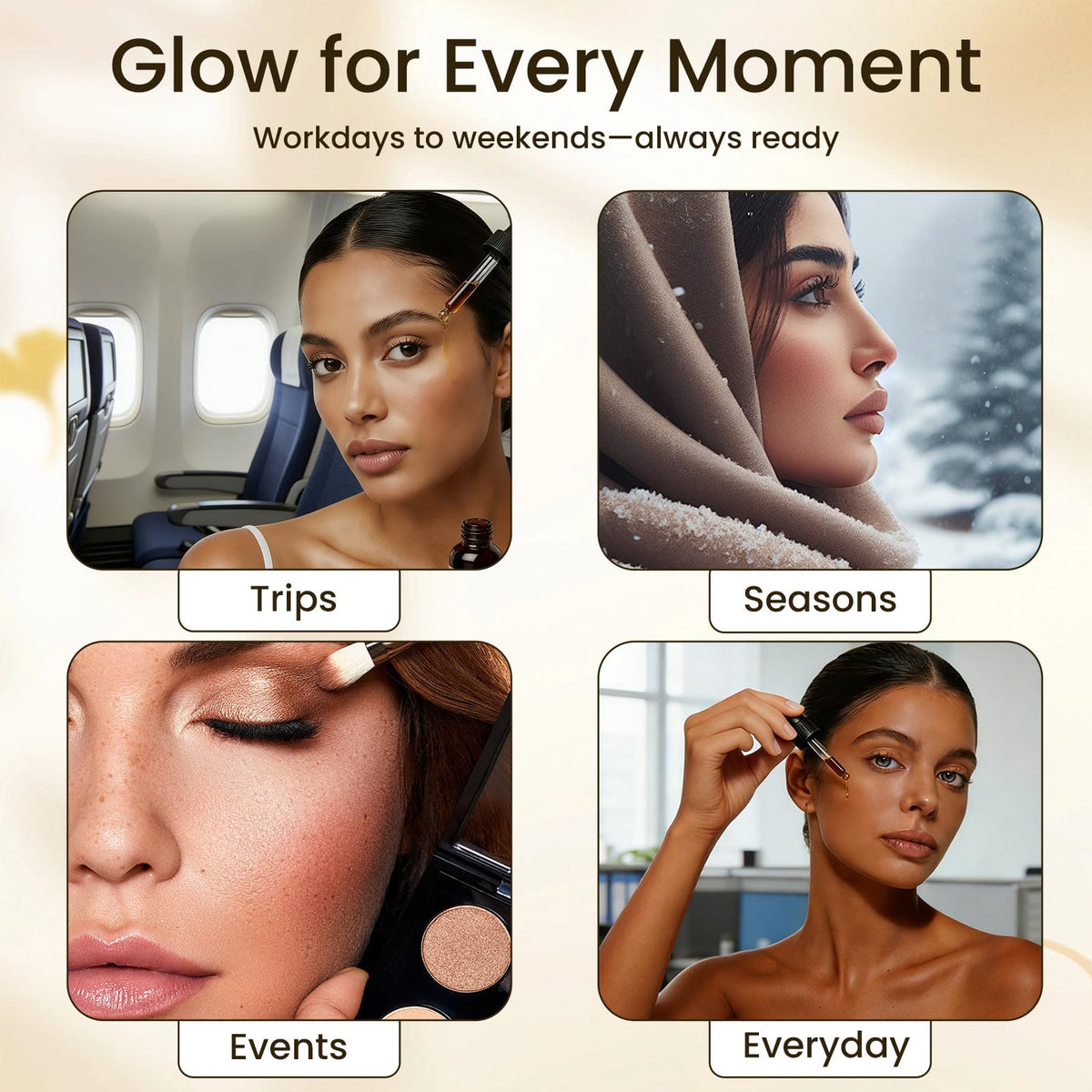 ZZILME lifestyle bathroom routine showing integration into daily skincare benefits
