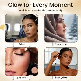 ZZILME lifestyle bathroom routine showing integration into daily skincare benefits