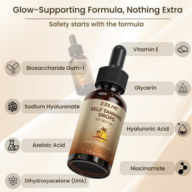 ZZILME mixed with moisturizer in palm illustrating customizable tint control