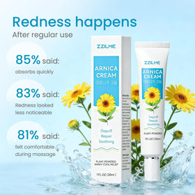 ZZILME texture absorbed on skin close-up demonstrating non-greasy finish