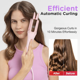 ZZR SEVEN barrel closeup tourmaline ceramic showing smooth coating for reduced frizz